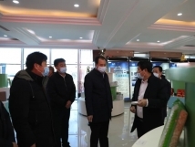 12月13日，市委書(shū)記王賀民蒞臨亞歐公司指導(dǎo)